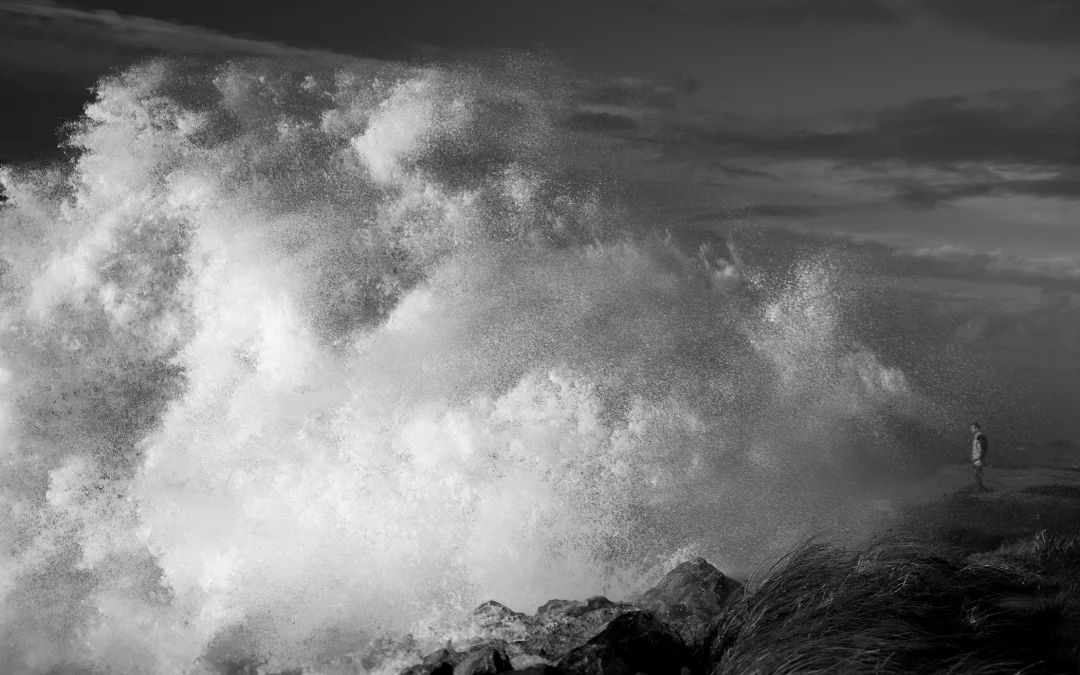 Tempête Céline sur Gâvres