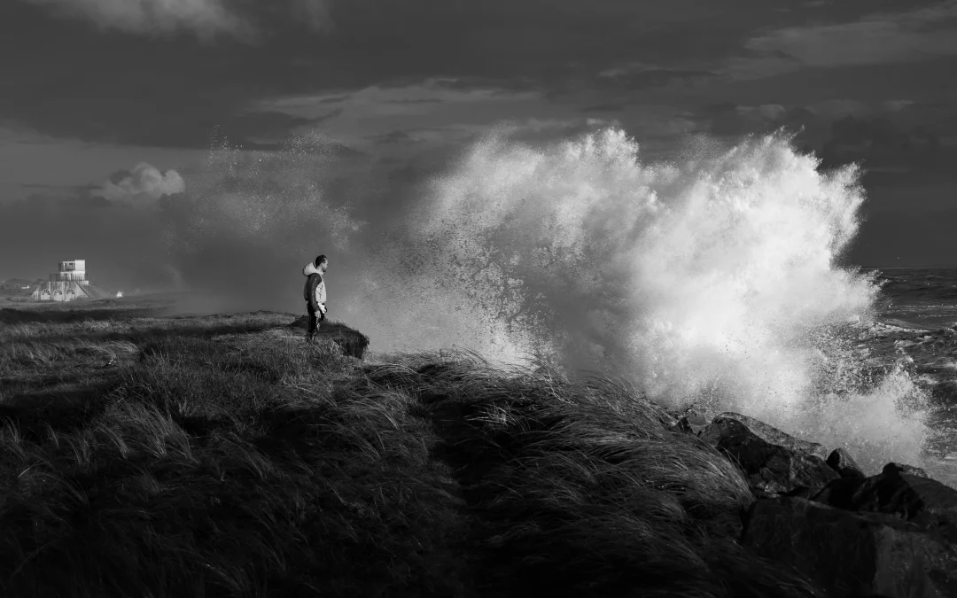 Tempête Céline sur Gâvres